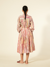 Cherry Blossom Pleated Skirt