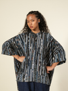 Ajrak Stripe Kimono Shirt