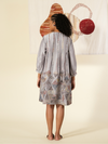 Stone Diamond Stripes Dress