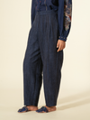 Indigo Tulip Hem Pants
