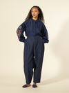 Indigo Tulip Hem Pants