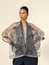 Stone Orbs Organza Kimono