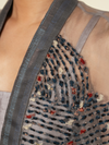 Stone Orbs Organza Kimono