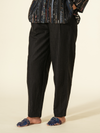 Black Tulip Hem Pants