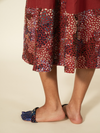 Paprika Monet Stitch A-line Tunic