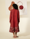 Paprika Monet Stitch A-line Tunic