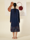 Indigo Monet Stitch A-line Tunic