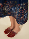 Indigo Monet Stitch A-line Tunic