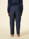 Indigo Tulip Hem Pants