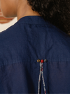 Indigo Single Pleat Disc