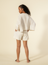 Crushed Crop Kimono