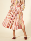 Cherry Blossom Pleated Skirt