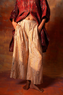  Beige Gota Woven Pants