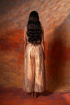 Beige Gota Woven Pants