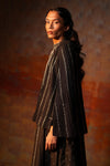 Black Gota Woven Cape