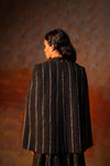 Black Gota Woven Cape