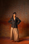 Chevron Jacket Black Gota