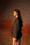 Chevron Jacket Black Gota