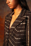 Chevron Jacket Black Gota