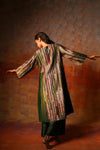 Side Pleat Tunic Green