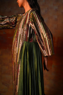  Flared Pants Green