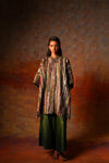 Kimono Tunic Woven Green Gota