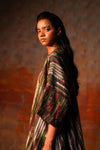 Kimono Tunic Woven Green Gota