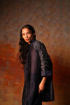 Bell Sleeves Tunic Emb Indigo