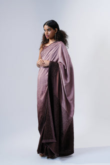  Plum Saree