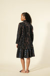 Pleated Shirt Ajrak Leno
