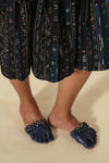 Pleated Skirt Ajrak Leno